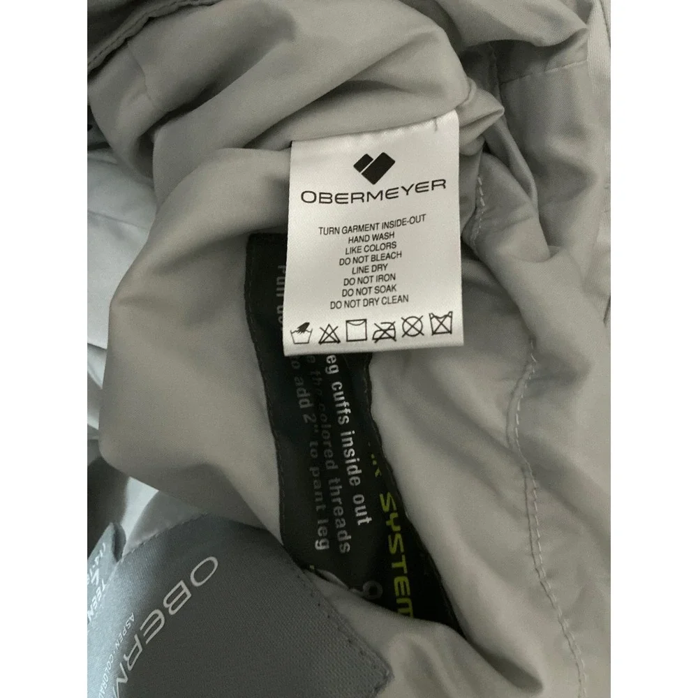 Obermeyer Kids‎ Snow Bib Size Large Ski Snowboard Moonstone Waterproof Insulated